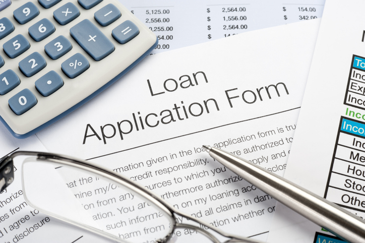Loan application form